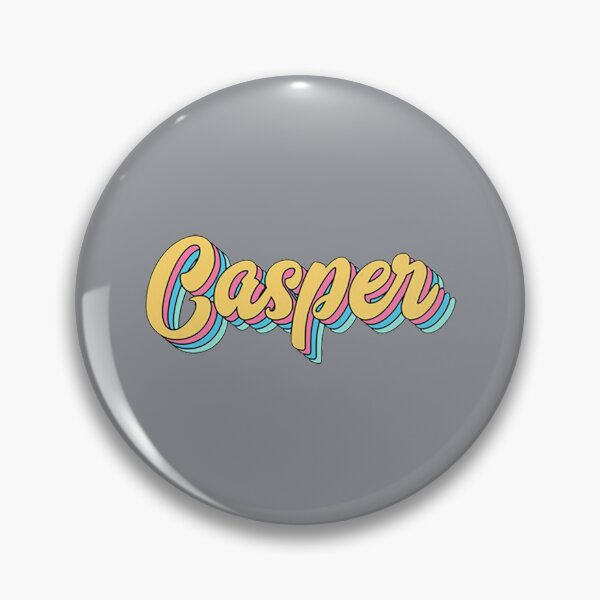 Item preview, Casper Retro Yellow Script designed and sold by JodieBond.