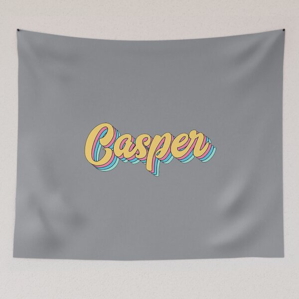 Item preview, Casper Retro Yellow Script designed and sold by JodieBond.