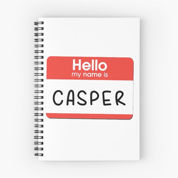 Item preview, Casper - Hello My Name is Casper designed and sold by JodieBond.