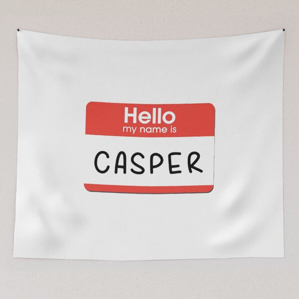 Item preview, Casper - Hello My Name is Casper designed and sold by JodieBond.