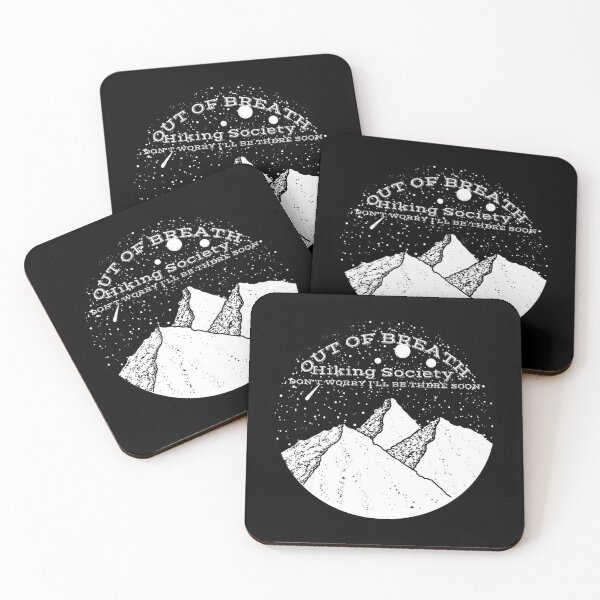 Item preview, Out Of Breath Hiking Society designed and sold by AwakenedSoul.