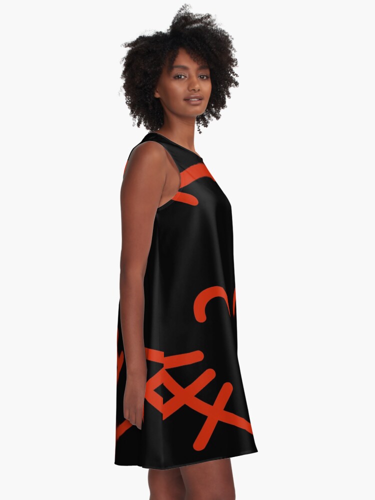 Alternate view of relax kitty A-Line Dress