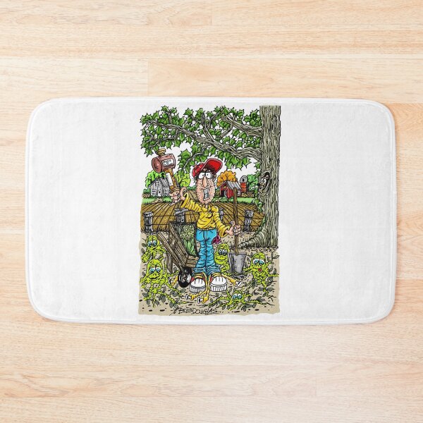 Item preview, Farmer Spraying his Garden designed and sold by bobtheartman.