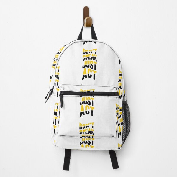 Item preview, Dont Speak Just Act Always Think To Be Positive Aspire To Inspire Before The Expire Funny Saying Happy Life Apparel Essential Motivation Inspiration Joy Mood designed and sold by DesignByHeartUK.