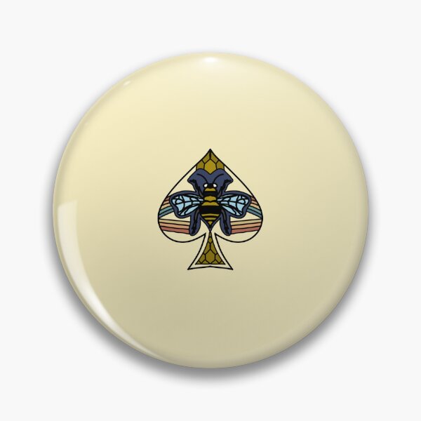 Item preview, Bee Ace of Spades designed and sold by tea-earl-grey.