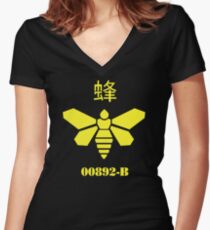 METHYLAMINE!! Women's Fitted V-Neck T-Shirt