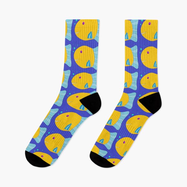 Item preview, Happy Fishy Swimming Alone designed and sold by LindyLuDrew.