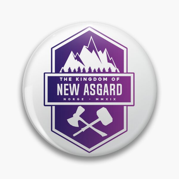Item preview, New Asgard Purple Art Patch designed and sold by Primal Mistry.