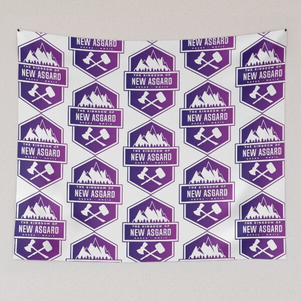 Item preview, New Asgard Purple Art Patch designed and sold by Primal Mistry.