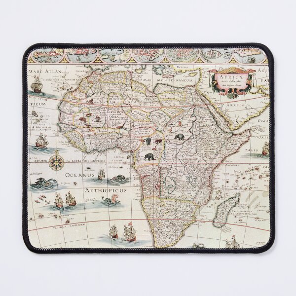 Item preview, Vintage Map of Africa designed and sold by SuziQPrayers427.