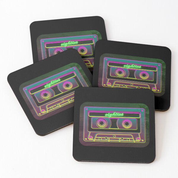 Item preview, Eighties Neon Cassette Tape designed and sold by Vladan Seva.