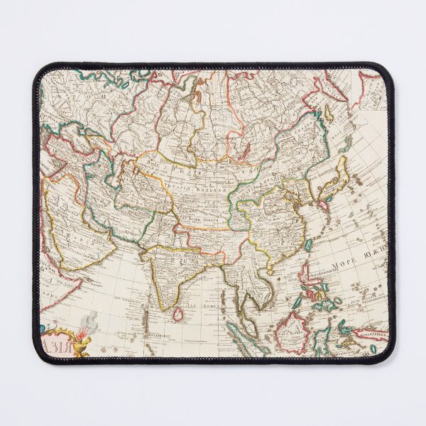 Item preview, Vintage Map of India and Southeast Asia designed and sold by SuziQPrayers427.