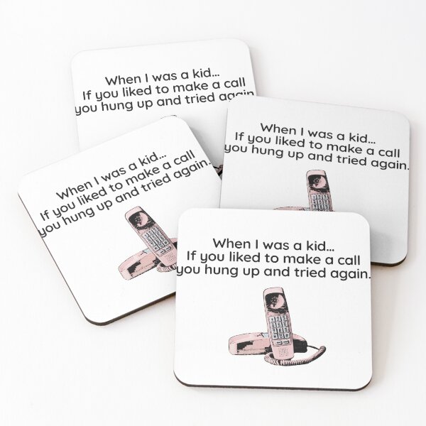 Item preview, When I was a kid…if you liked to make a call designed and sold by Starboy Design.