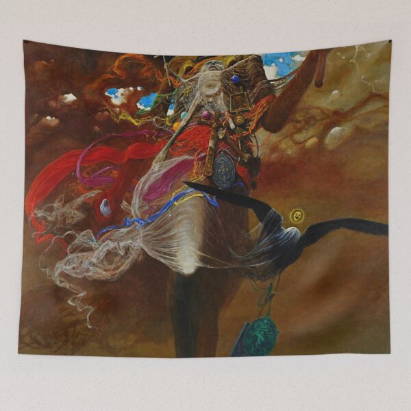 Item preview, Untitled (Woman), by Zdzisław Beksiński designed and sold by JustContemplate.