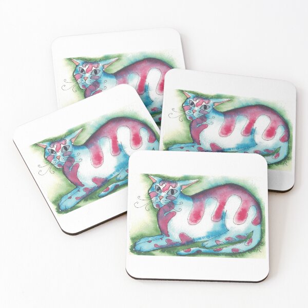 Item preview, fat striped fantasy tabby cat designed and sold by CrittersByLola.