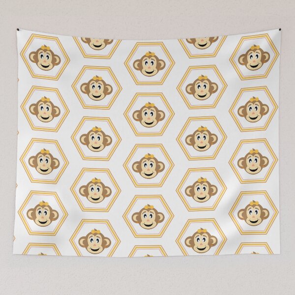 Item preview, Cute Monkey with Bow  designed and sold by Suzakara Designs.