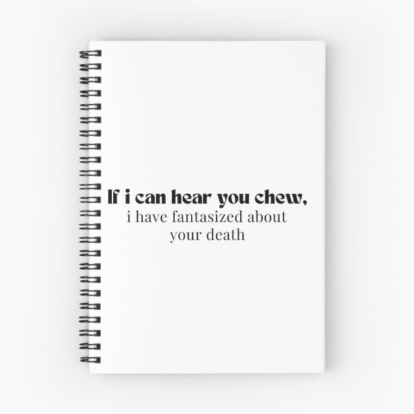 Item preview, If i can hear you chew, i have fantasized about your death  - Introvert  - Funny  - Sarcastic  designed and sold by Alexa5454.
