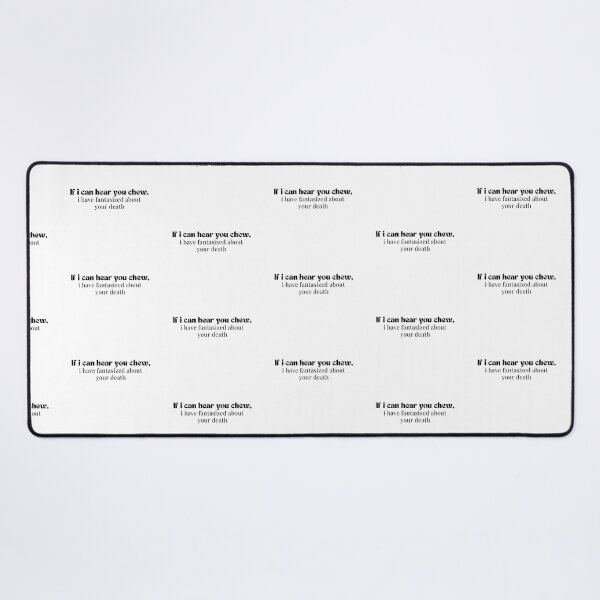 Item preview, If i can hear you chew, i have fantasized about your death  - Introvert  - Funny  - Sarcastic  designed and sold by Alexa5454.