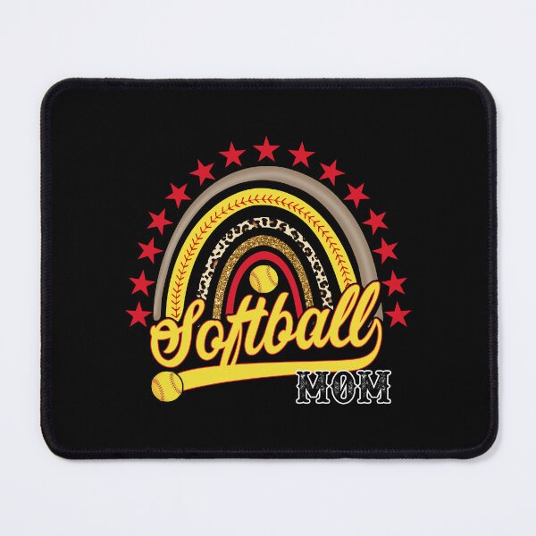 Item preview, Softball Mom Fastpitch Rainbow Stars designed and sold by 99Fastpitch.
