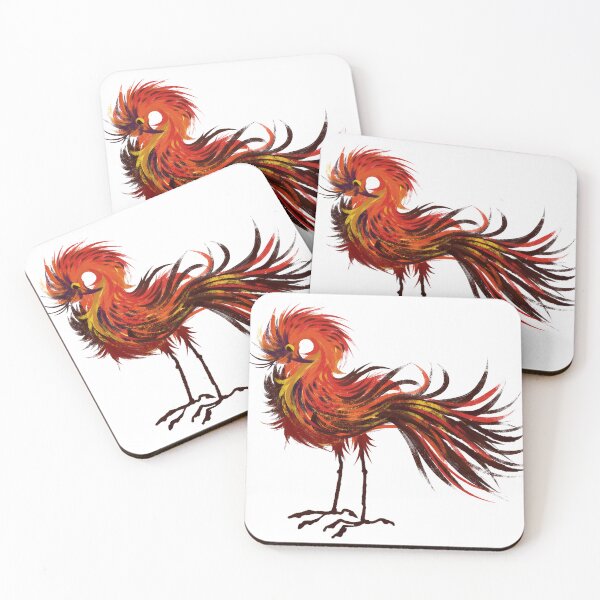 Item preview, orange rooster designed and sold by snowysaur.