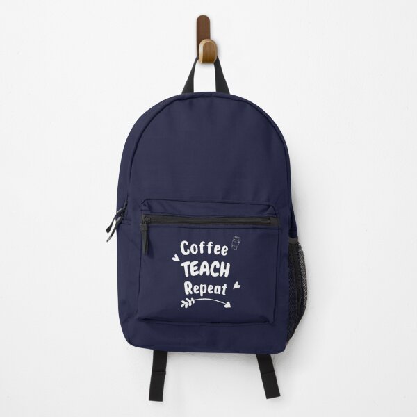 Item preview, Coffee Teach Repeat The Best Teacher White Design designed and sold by BestTeacher.