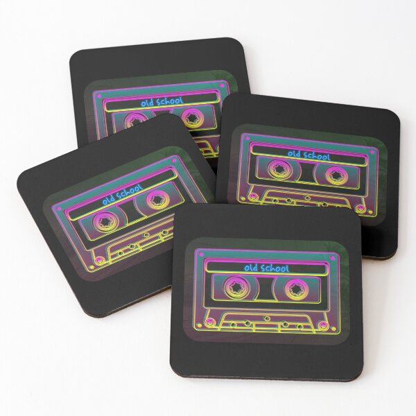 Item preview, Old School Neon Cassette Tape designed and sold by Vladan Seva.