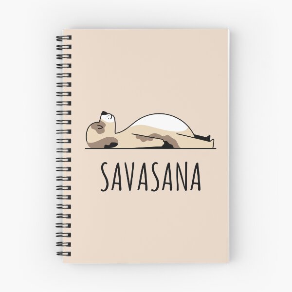 Item preview, Dog Yoga Savasana Sleepy Puppy designed and sold by CreatedbyJR.
