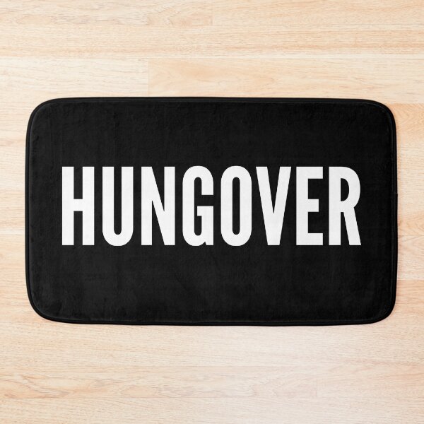 Item preview, Hungover. A Great Design for Those Who Overindulged. Funny Drinking Quote designed and sold by That Cheeky Tee.