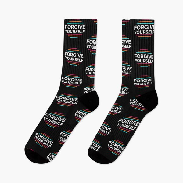 Item preview, Forgive Yourself Always Think To Be Positive Aspire To Inspire Before The Expire Funny Saying Happy Life Apparel Essential Motivation Inspiration Joy Mood designed and sold by DesignByHeartUK.