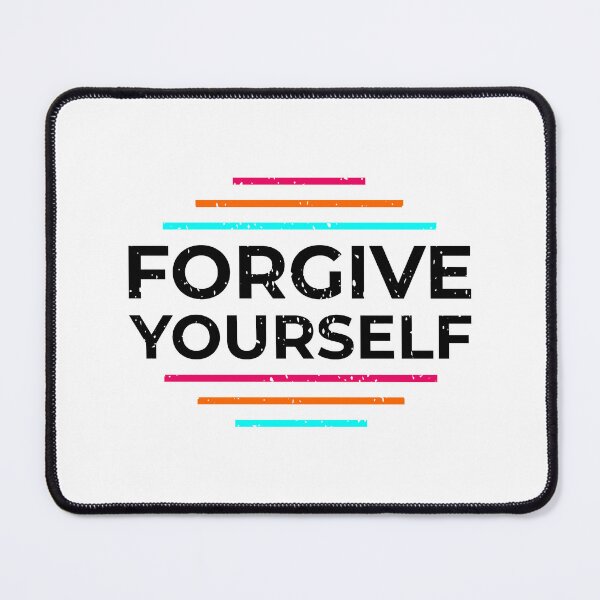 Item preview, Forgive Yourself Always Think To Be Positive Aspire To Inspire Before The Expire Funny Saying Happy Life Apparel Essential Motivation Inspiration Joy Mood designed and sold by DesignByHeartUK.