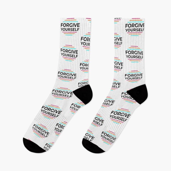 Item preview, Forgive Yourself Always Think To Be Positive Aspire To Inspire Before The Expire Funny Saying Happy Life Apparel Essential Motivation Inspiration Joy Mood designed and sold by DesignByHeartUK.