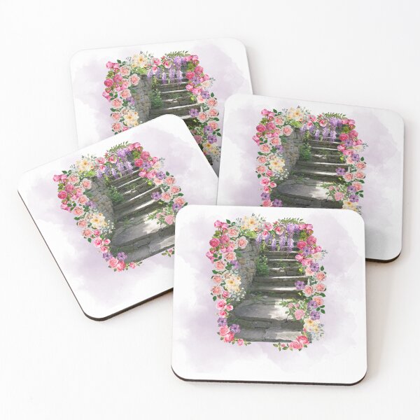 Item preview, Stairway of Roses designed and sold by tomorrowsart.