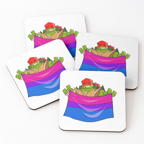 Item preview, rottmnt raph bi pride designed and sold by Illuwugirl.
