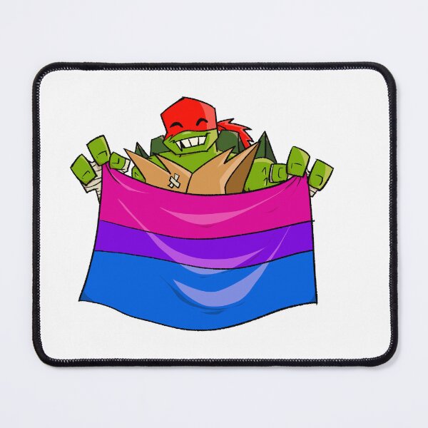 Item preview, rottmnt raph bi pride designed and sold by Illuwugirl.