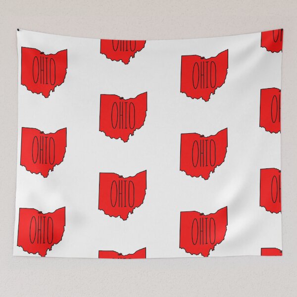 Item preview, Ohio Red Scarlet State  designed and sold by Niklauss.