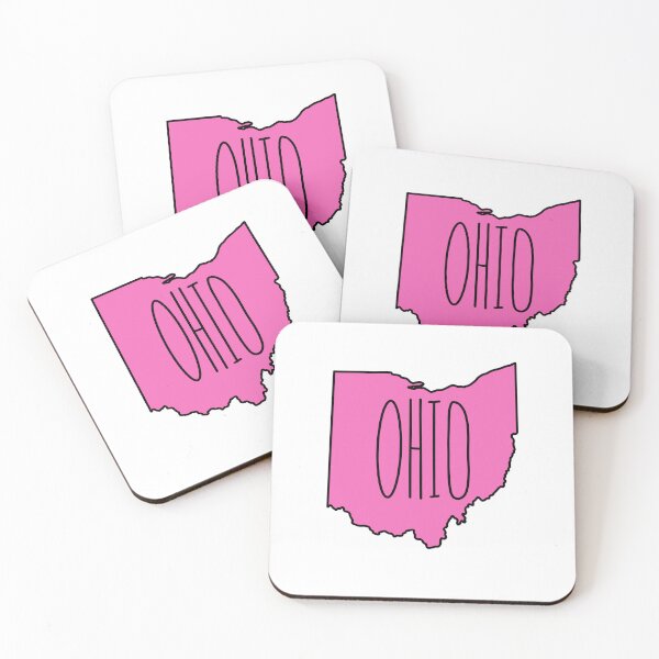 Item preview, Ohio Red Scarlet State Pink designed and sold by Niklauss.
