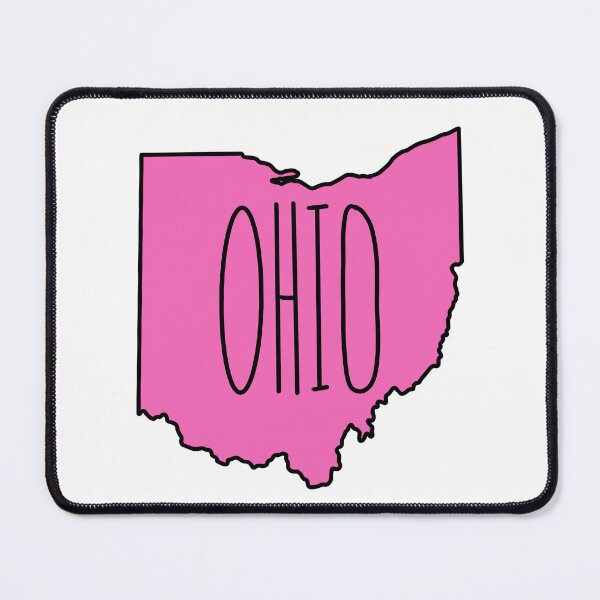 Item preview, Ohio Red Scarlet State Pink designed and sold by Niklauss.
