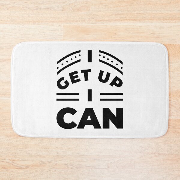 Item preview, I Get Up I Can Original Always Think To Be Positive Aspire To Inspire Before The Expire Funny Saying Happy Life Apparel Essential Motivation Inspiration Joy Mood designed and sold by DesignByHeartUK.
