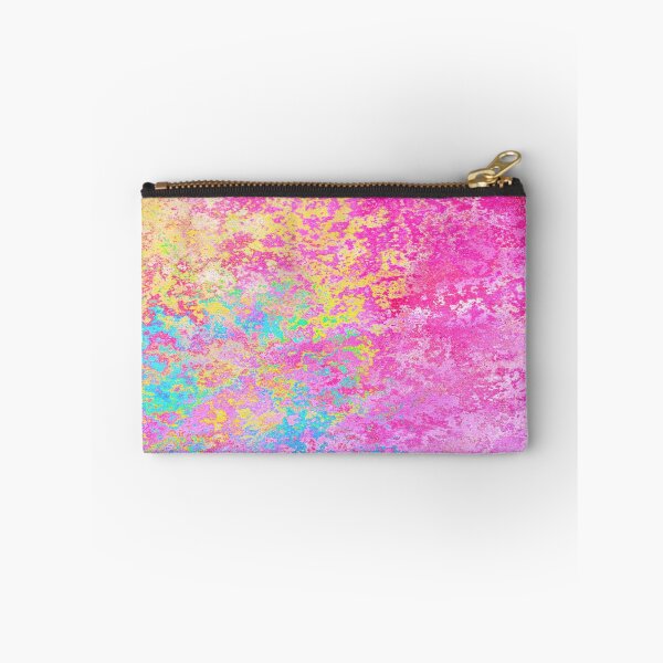 Item preview, PATTERN DESIGN STUDY #38 - Colorful Abstract Purple Pink Yellow Blue Mottle Texture designed and sold by DEL-Productions.