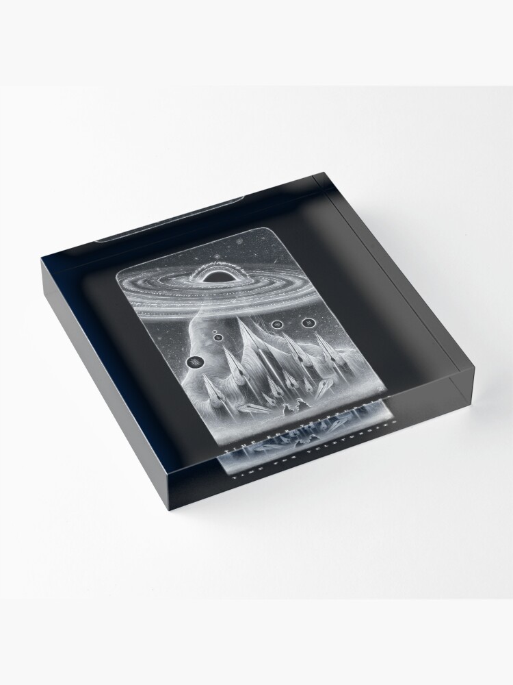 Alternate view of Mother Void, The Maker Acrylic Block