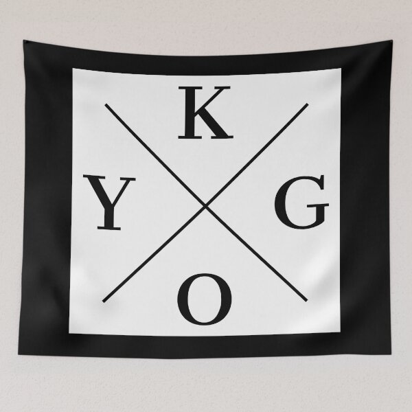 Item preview, Kygo DJ Square Logo (White) designed and sold by Soeveon.
