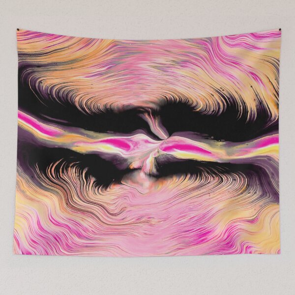Item preview, PATTERN DESIGN STUDY #39 - Colorful Abstract of Feathery Swirls designed and sold by DEL-Productions.