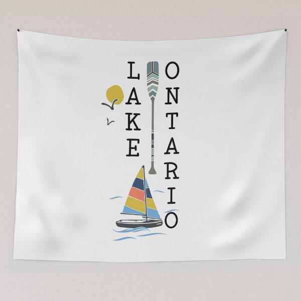 Item preview, Lake Ontario Vacation Lake House Boating Gift designed and sold by MintedFresh.