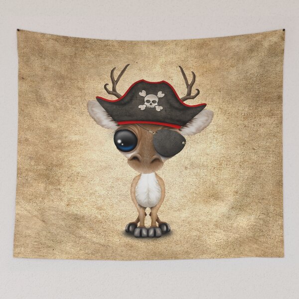 Item preview, Cute Baby Deer Pirate designed and sold by JeffBartels.