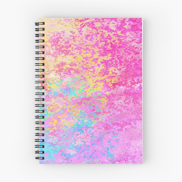 Item preview, PATTERN DESIGN STUDY #38 - Colorful Abstract Purple Pink Yellow Blue Mottle Texture designed and sold by DEL-Productions.