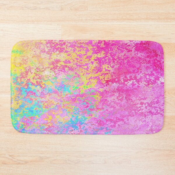 Item preview, PATTERN DESIGN STUDY #38 - Colorful Abstract Purple Pink Yellow Blue Mottle Texture designed and sold by DEL-Productions.