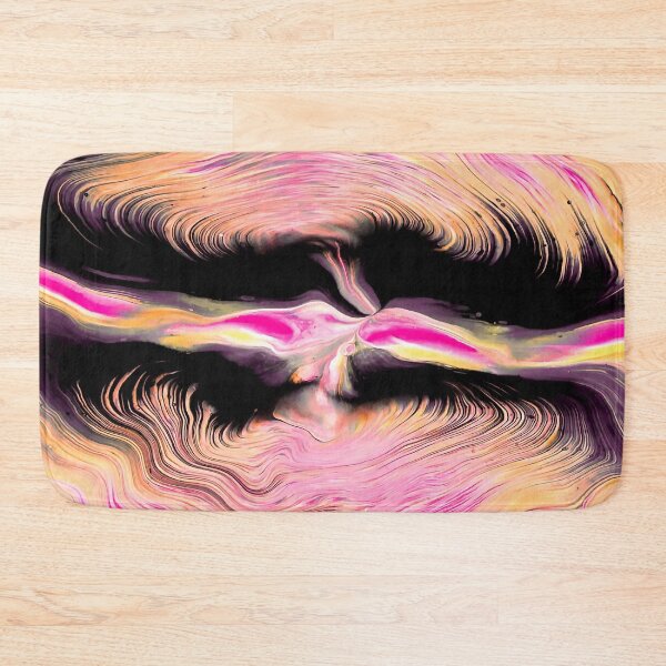 Item preview, PATTERN DESIGN STUDY #39 - Colorful Abstract of Feathery Swirls designed and sold by DEL-Productions.