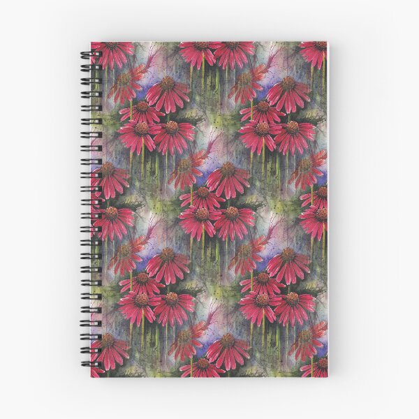 Item preview, Vibrant Coneflowers Pattern Watercolour Design designed and sold by Oirabot.