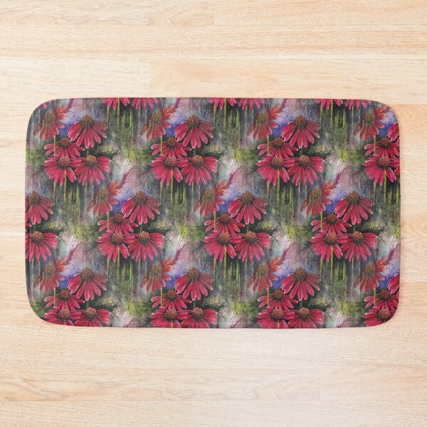Item preview, Vibrant Coneflowers Pattern Watercolour Design designed and sold by Oirabot.