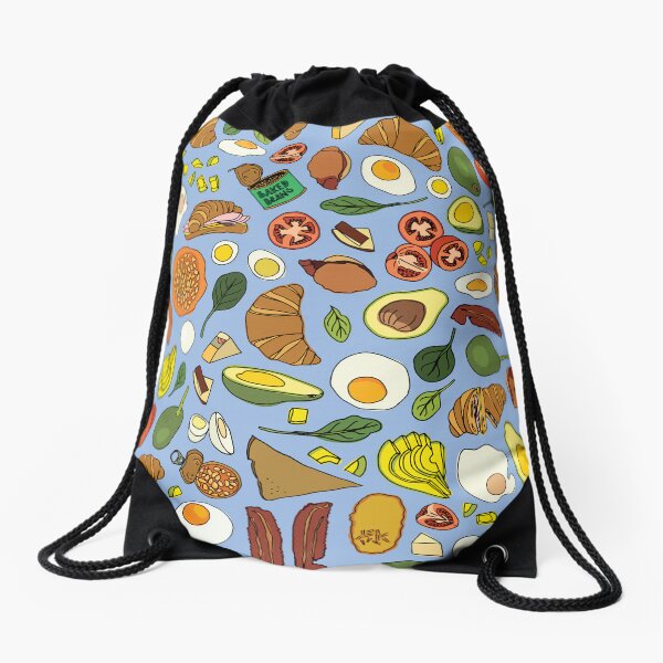 The Perfect Breakfast Drawstring Bag